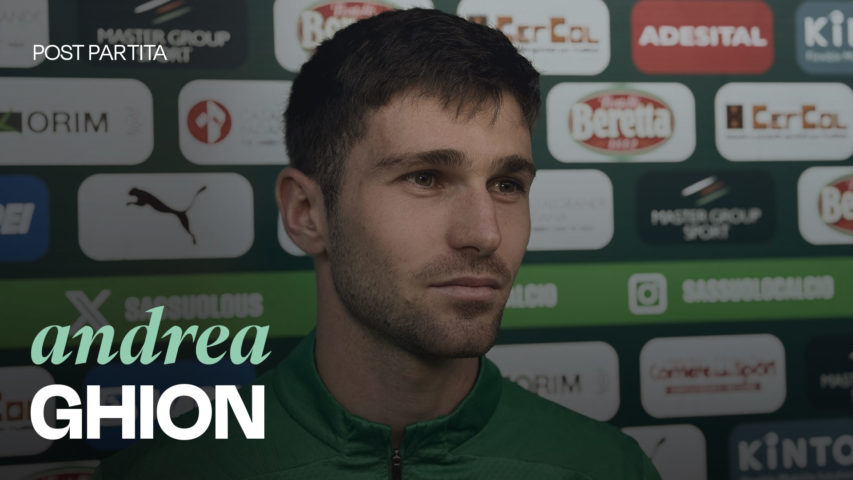 Le parole di Andrea Ghion dopo Sassuolo-Real Vicenza