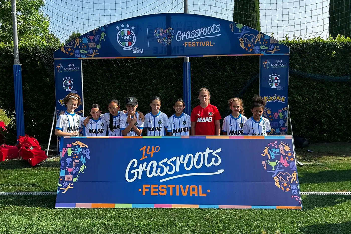 Torneo Magico - L'Under 9 del Sassuolo Femminile a Coverciano