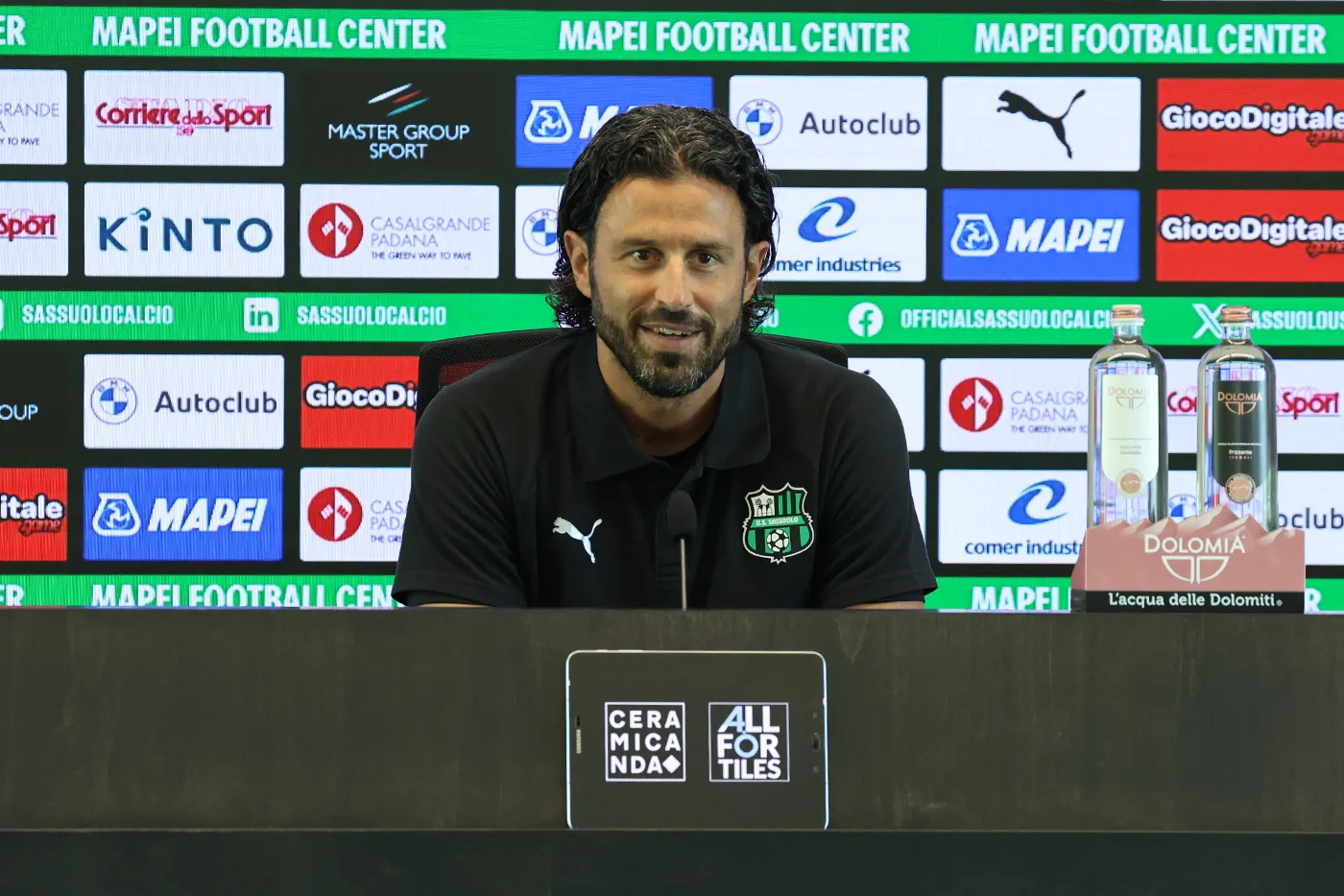 Mister Grosso in conferenza stampa