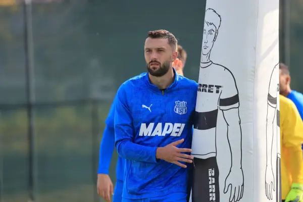 Sebastian Walukiewicz in allenamento