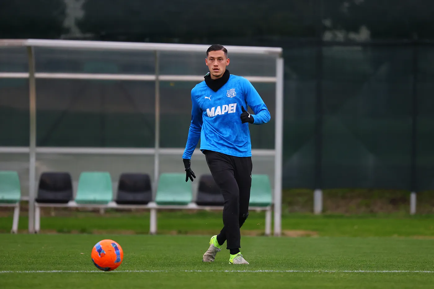 Jay Idzes in allenamento