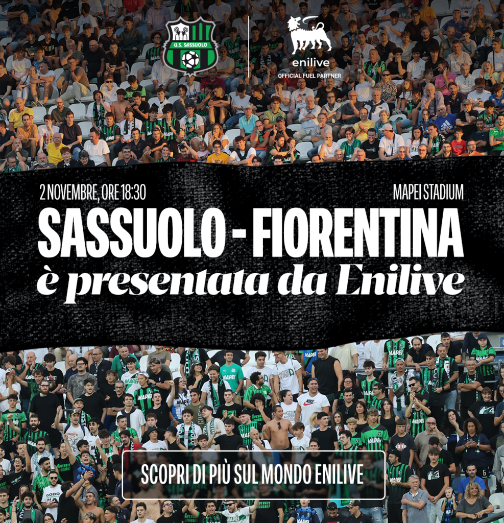 banner sponsor enilive sassuolo-fiorentina