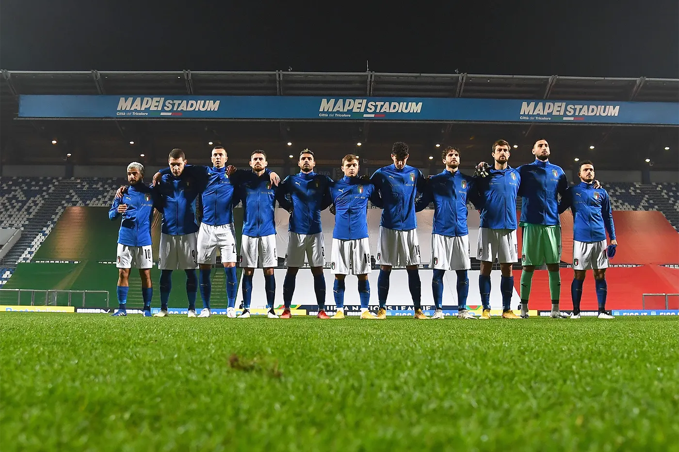 La Nazionale Italiana al Mapei Stadium