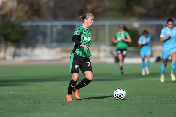 Lana Clelland in Napoli-Sassuolo in Coppa Italia Women