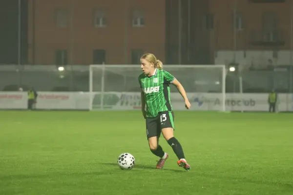 Elena Dhont in azione in Sassuolo-Fiorentina