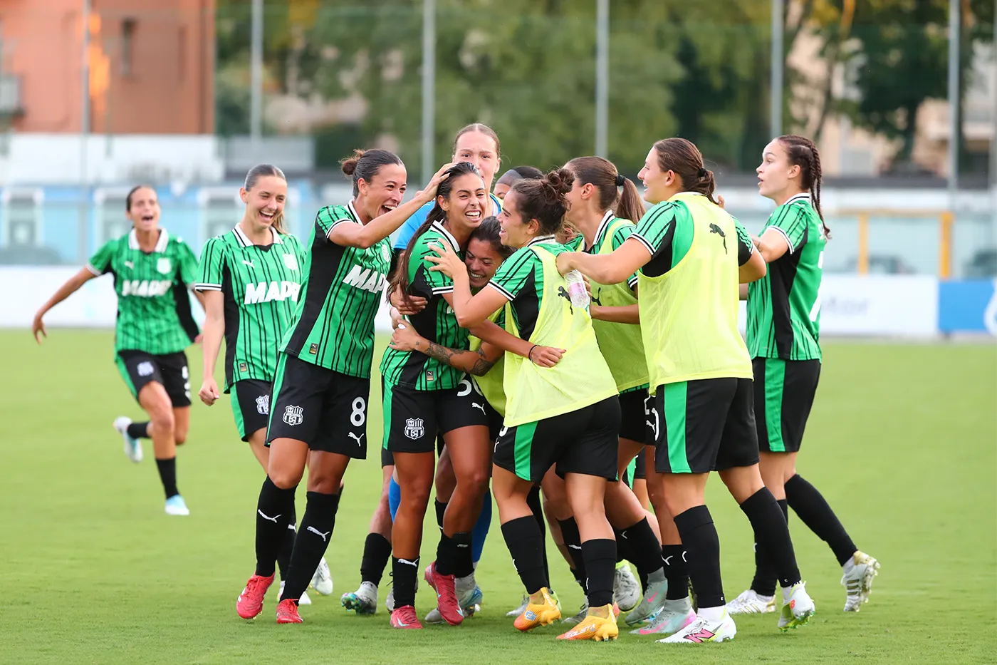 Esultanza in Sassuolo-Ternana