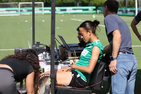 Test Mapei per la prima squadra femminile Martina Brustia durante i Test MAPEI