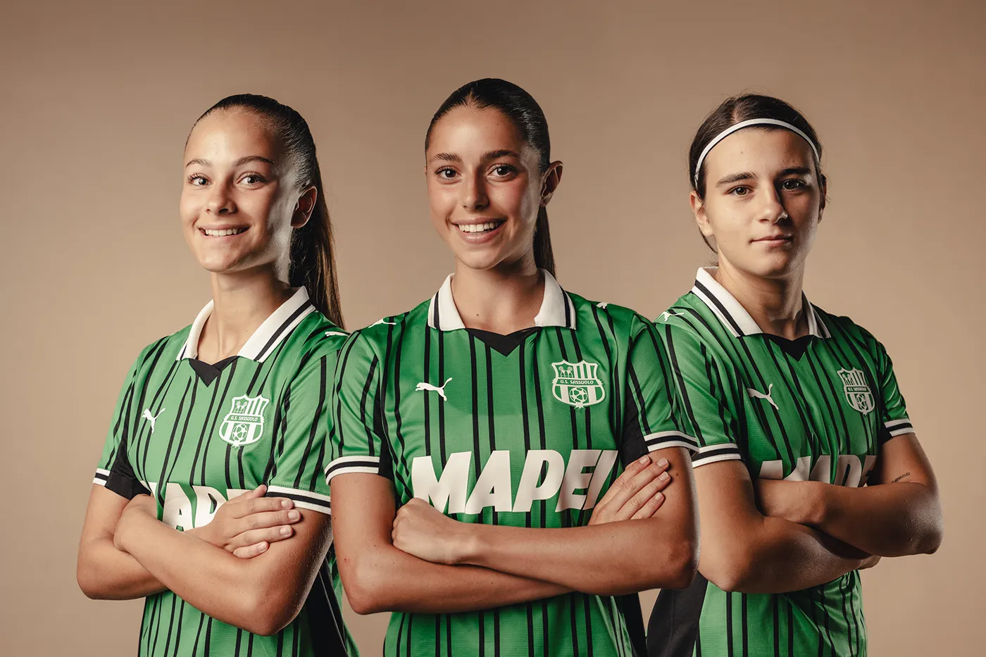 Giulia Guerzoni, Caterina Venturelli e Francesca Randazzo