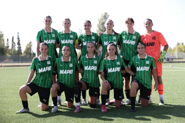 Primavera 1 Women schierata 11 starting eleven in Sassuolo-Brescia