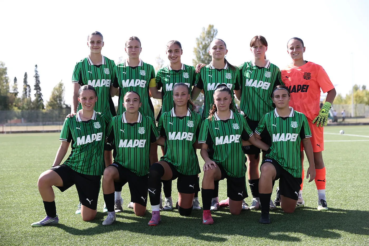 Primavera 1 Women schierata 11 starting eleven in Sassuolo-Brescia