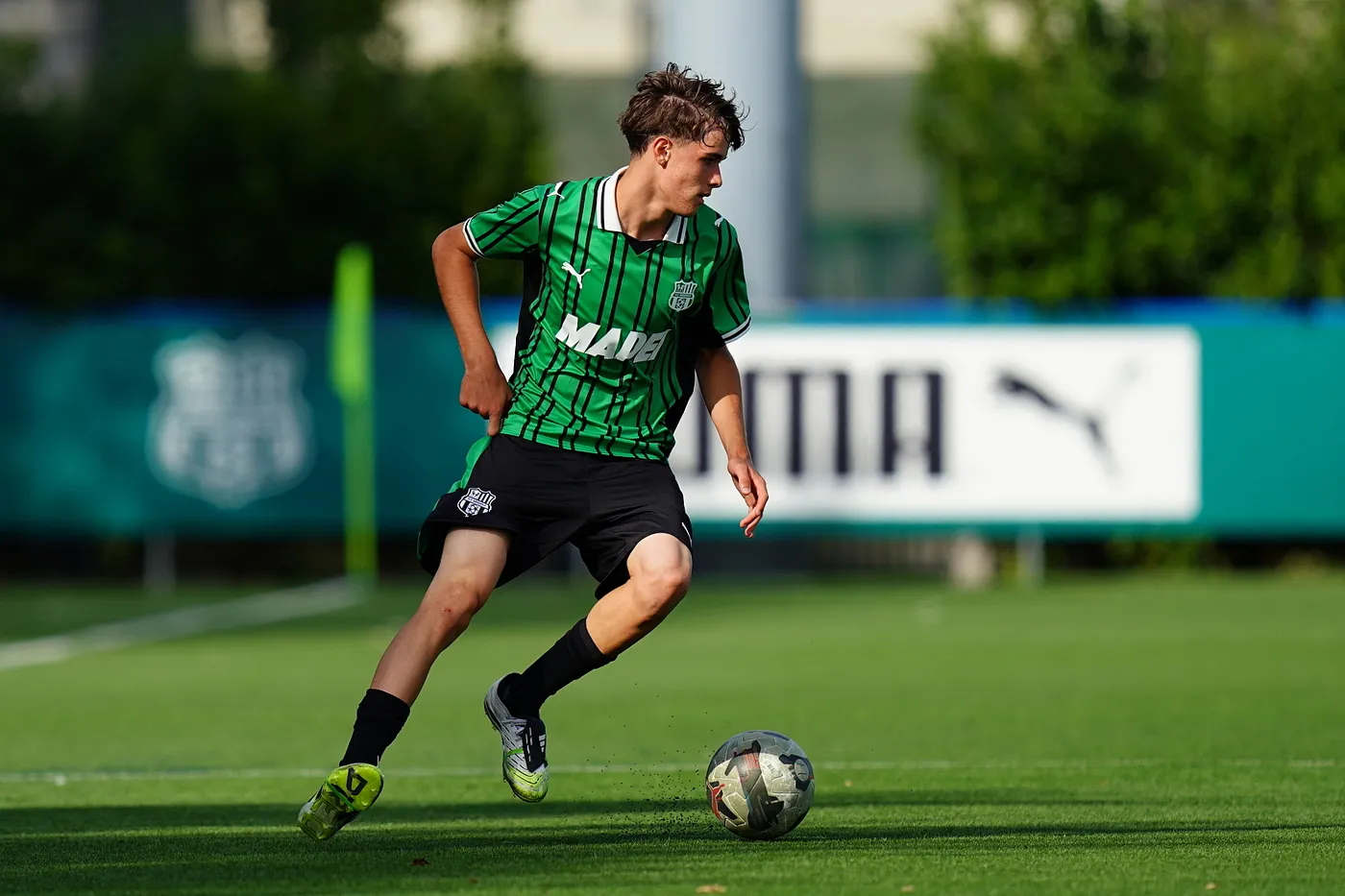 Under 18 in azione sul campo Adriana Spazzoli