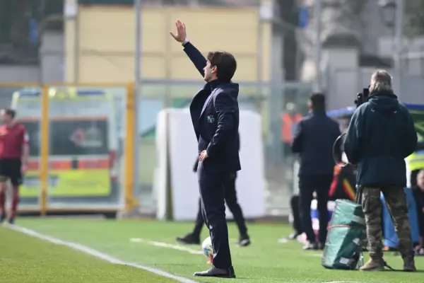 Mister Bigica in Sassuolo-Lecce Mister Bigica in Sassuolo-Lecce allo Stadio Ricci