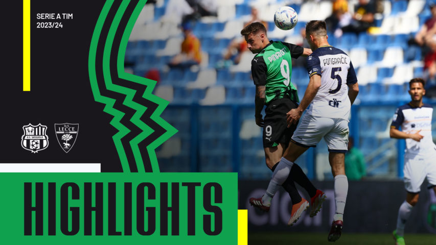 Sassuolo-Lecce 0-3 | Highlights 23/24