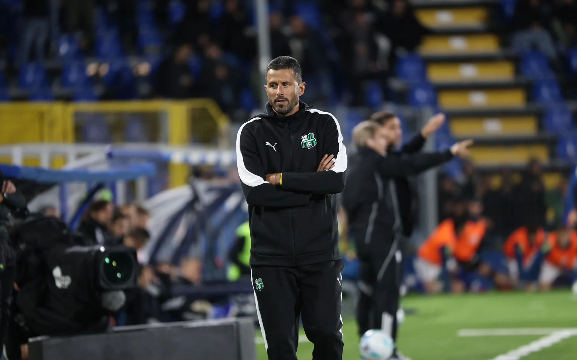 Mister Fabio Grosso in Como-Sassuolo