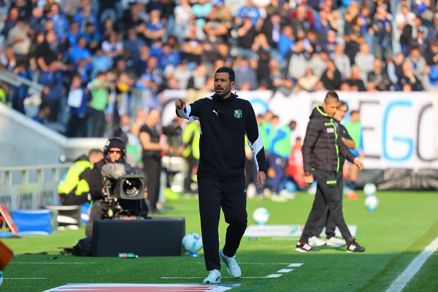 Fabio Grosso in Atalanta-Sassuolo