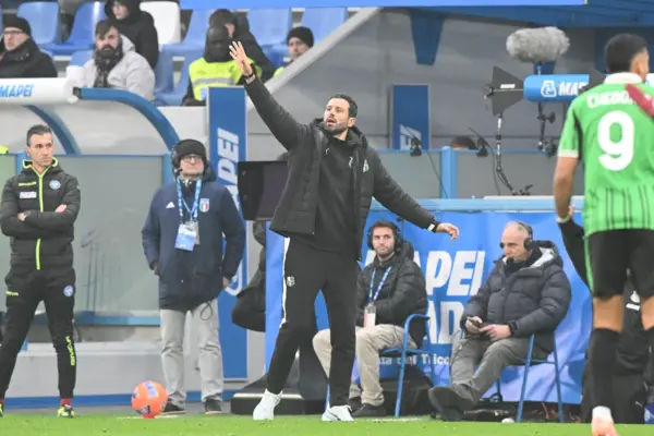 Fabio Grosso in azione durante Sassuolo-Torino