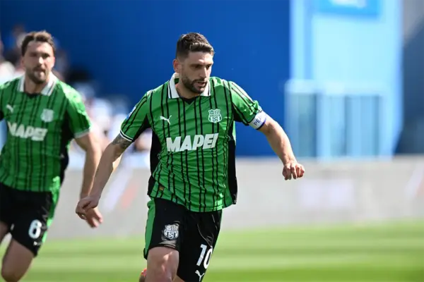 Domenico Berardi in Sassuolo-Cagliari Domenico Berardi in Sassuolo-Cagliari
