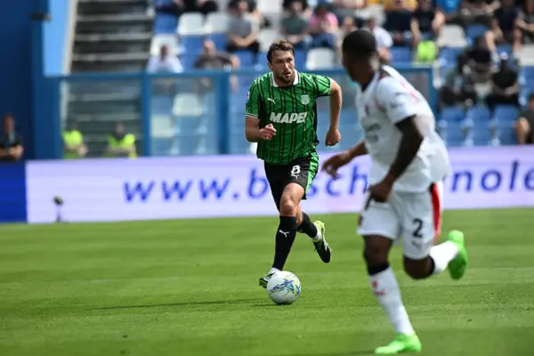 Sebastian Walukiewicz in Sassuolo-Milan
