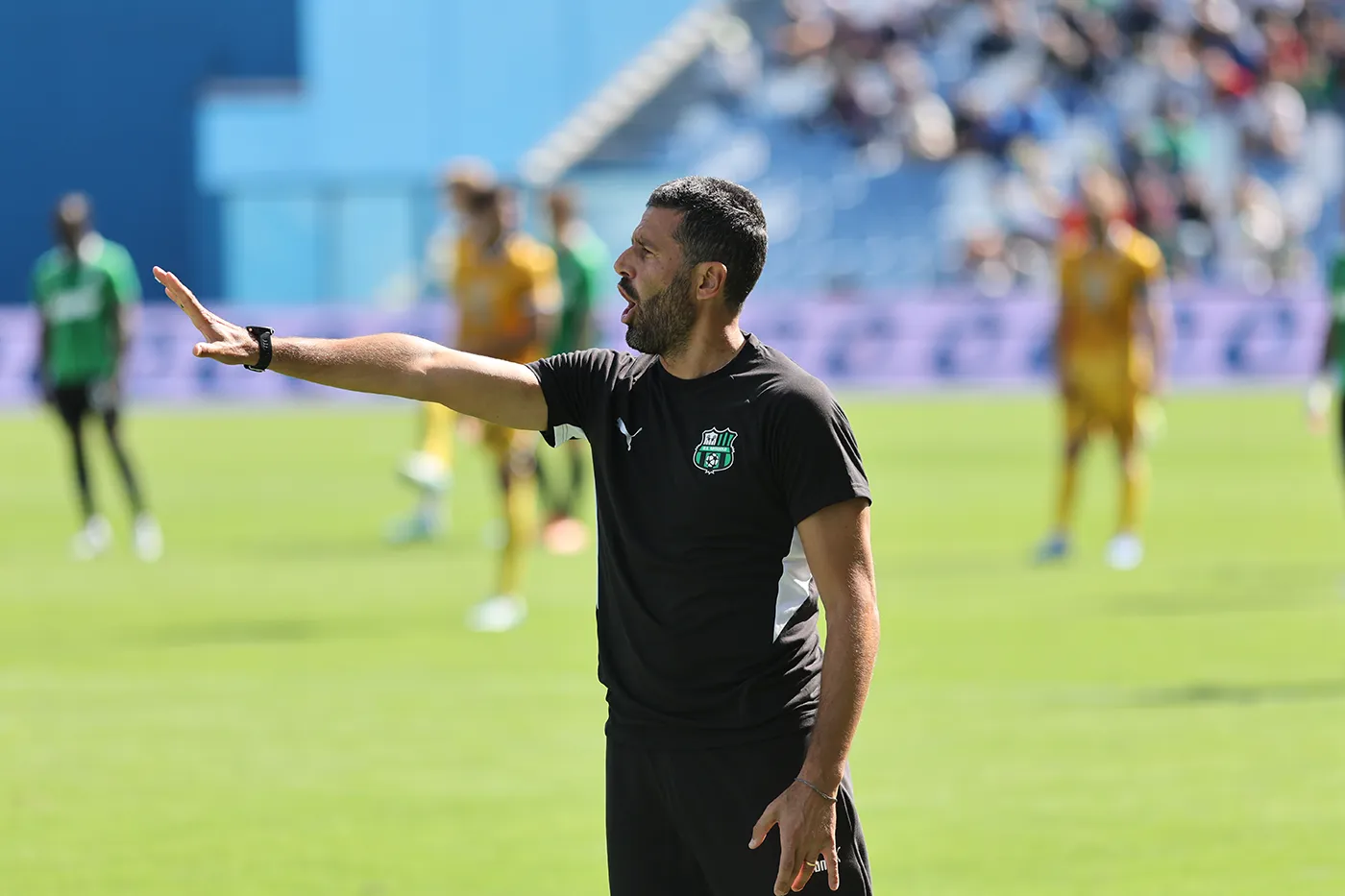 Mister Fabio Grosso in Sassuolo-Udinese