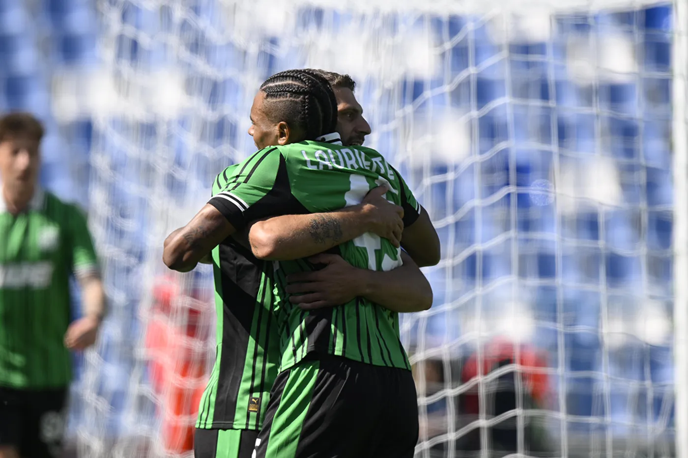 Berardi e Laurientè in Sassuolo-Udinese