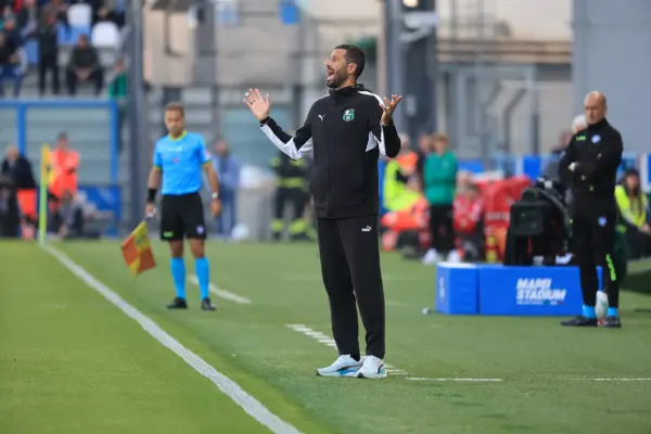 Fabio Grosso durante Sassuolo-Roma