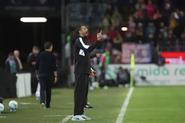 Fabio Grosso in Cagliari-Sassuolo