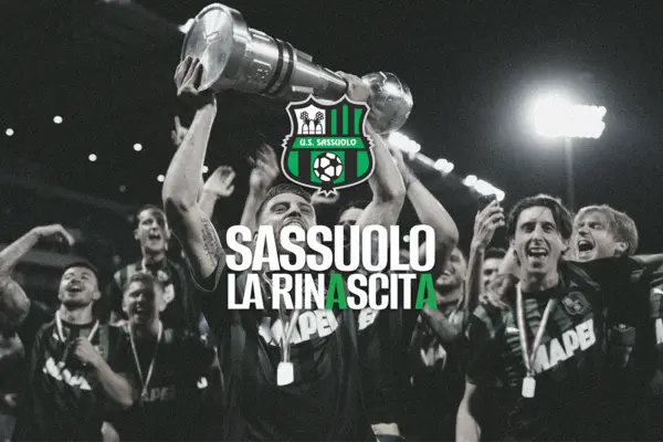 Sassuolo, La Rinascita - La copertina della docuserie del Sassuolo Calcio 24/25
