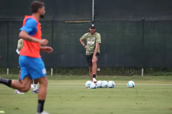 Mister Grosso in allenamento al Mapei Football Center