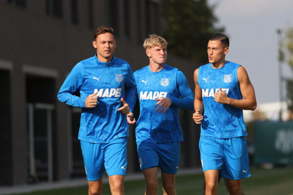 Allenamento al Mapei Football Center