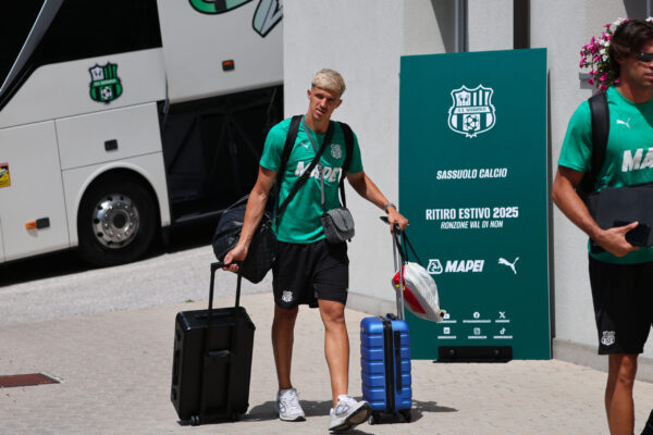 Il Sassuolo arriva nel ritiro di Ronzone