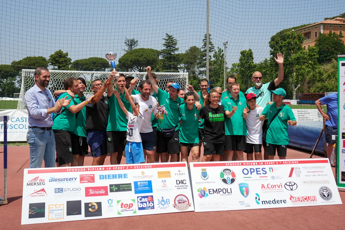 Il Sassuolo for Special vince il Torneo ViviAmo lo sport a Frascati