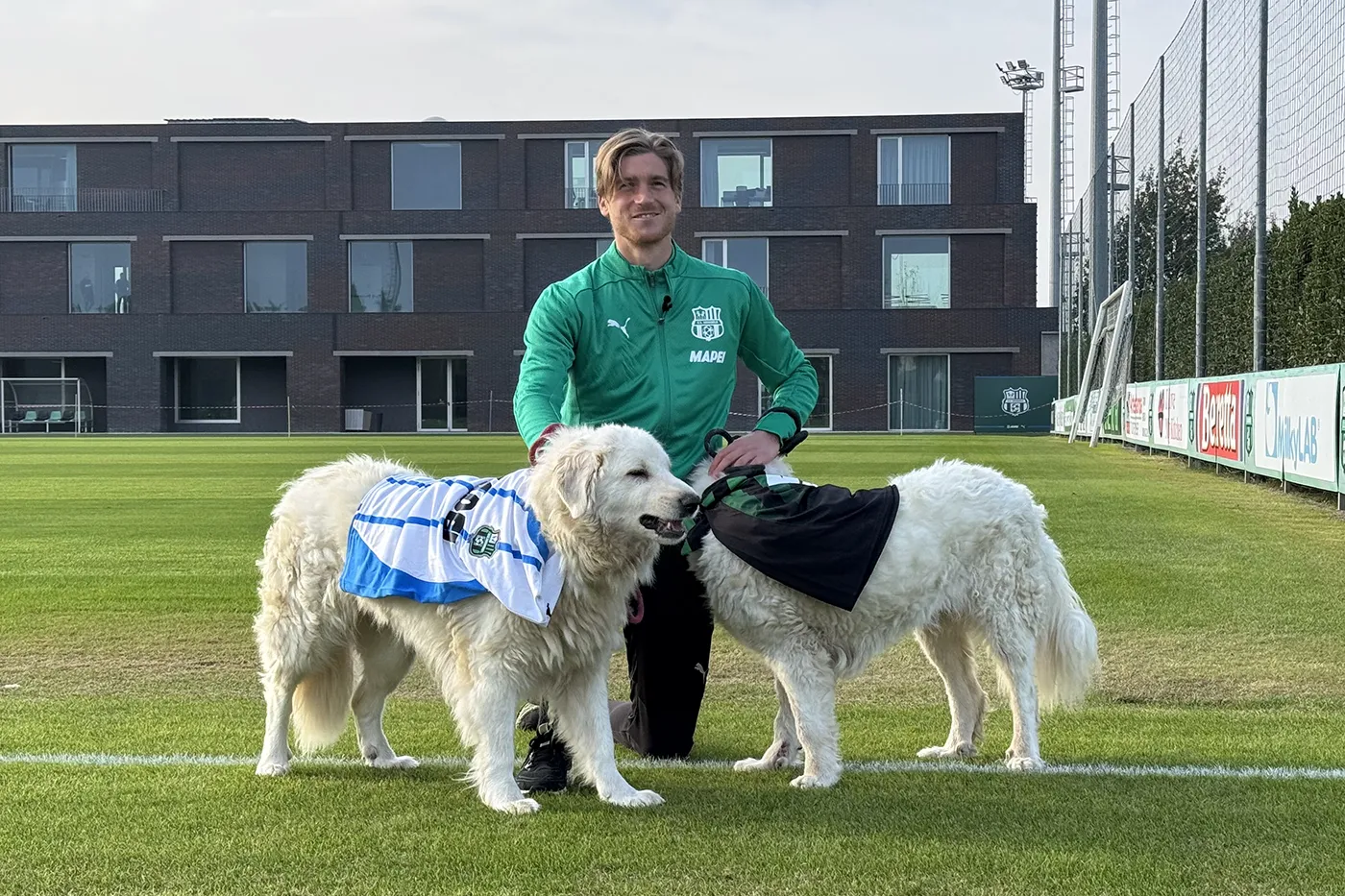 Romagna con Maggy e Pulce per il progetto "Un gol a 4 zampe"
