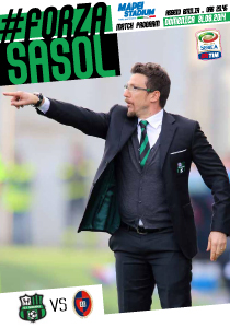 15 Sassuolo Cagliari