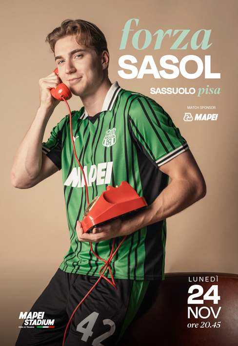 La copertina del match program di Sassuolo-Pisa