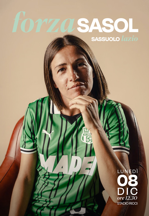 La copertina del match program di Sassuolo-Lazio di Serie A Women