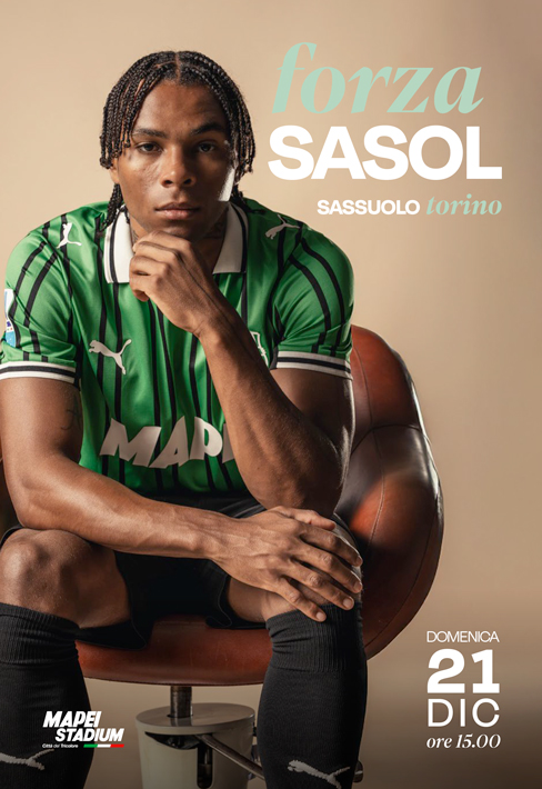 La copertina del match program di Sassuolo-Torino