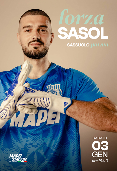 La copertina del match program di Sassuolo-Parma