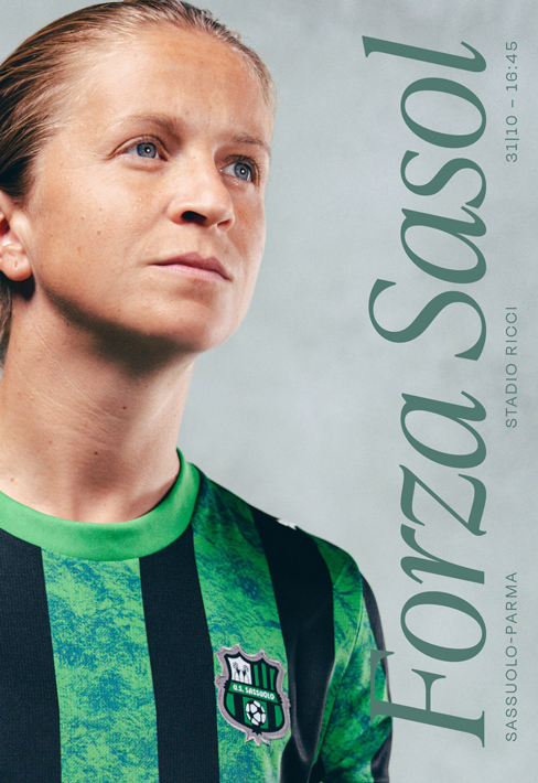 La copertina del match program di Sassuolo-Parma di Serie A Women