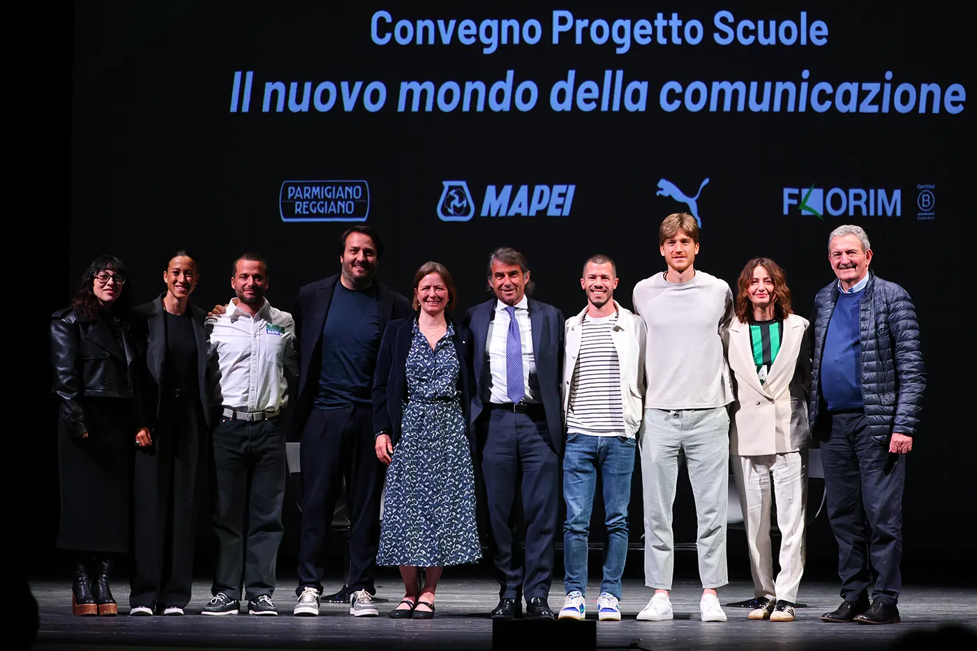 I relatori del convegno di Generazione S al Teatro Carani
