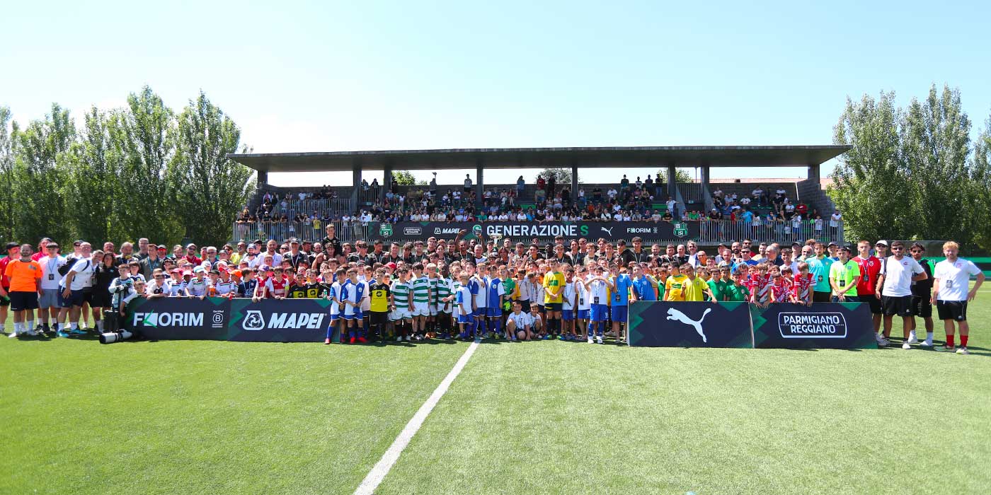 I ragazzi di Generazione S in festa per il primo torneo al Mapei Football Center