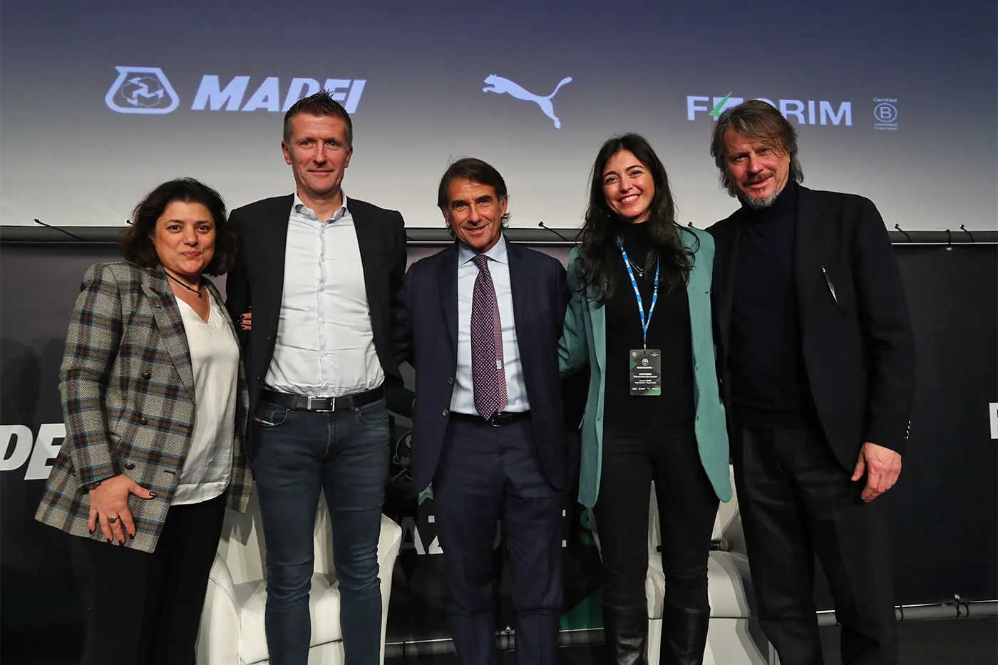 Veronica Squinzi, Daniele Orsato, Giovanni Carnevali, Cecilia Glorioso e Francesco Palmieri